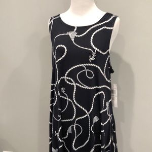 Nautical shift dress